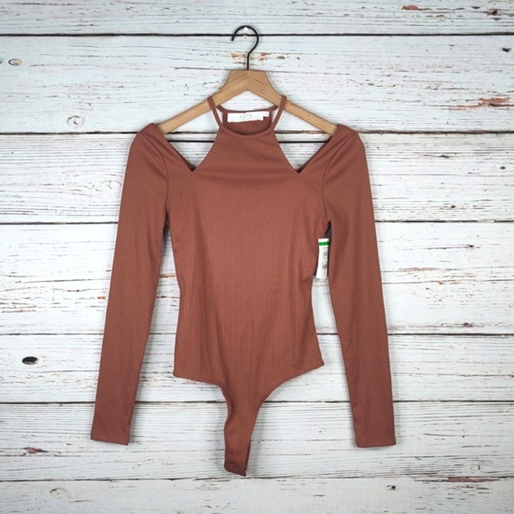 🍉5 for $25* ASTR The Label Cutout Bodysuit